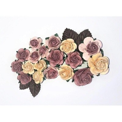 Scrapaholics - Mulberry Paper Flowers - Victorian - S88709