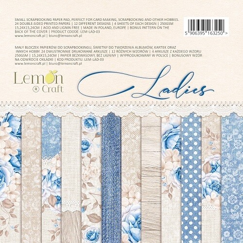 Lemoncraft - Ladies - 6 x 6 - Scrap Pad