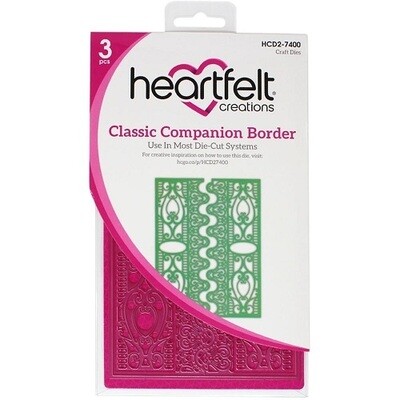 Heartfelt Creations - Cut & Emboss Die - Companion - Classic Border - HCD27400 - 3pcs