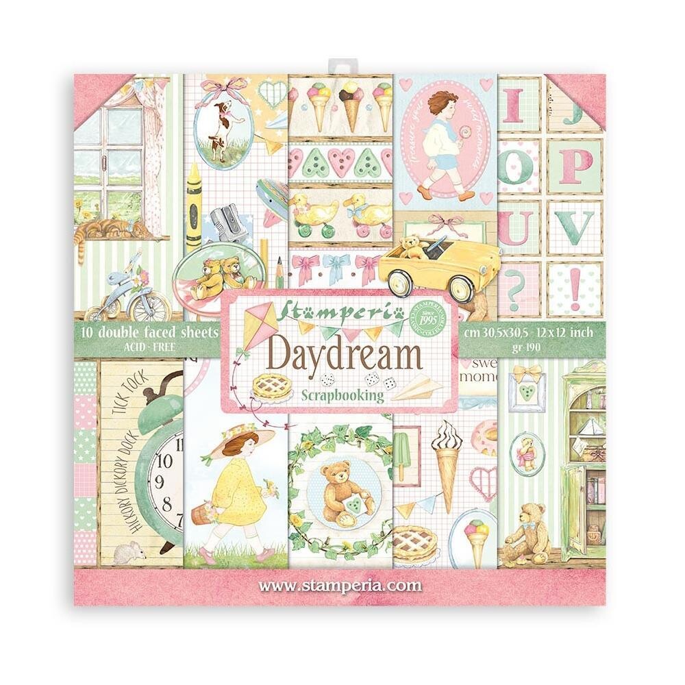 Stamperia - Daydream Collection -  12" x 12" Papers - 10 pack - SBBL104