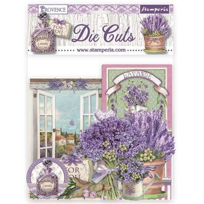 Stamperia - Provence Collection - Die Cuts - DFLDC53