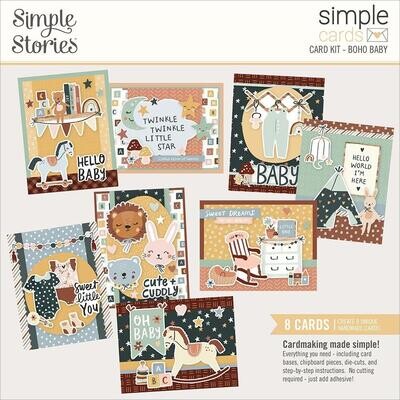 Simple Stories - Card Kit - Boho Baby Collection - BHO17529