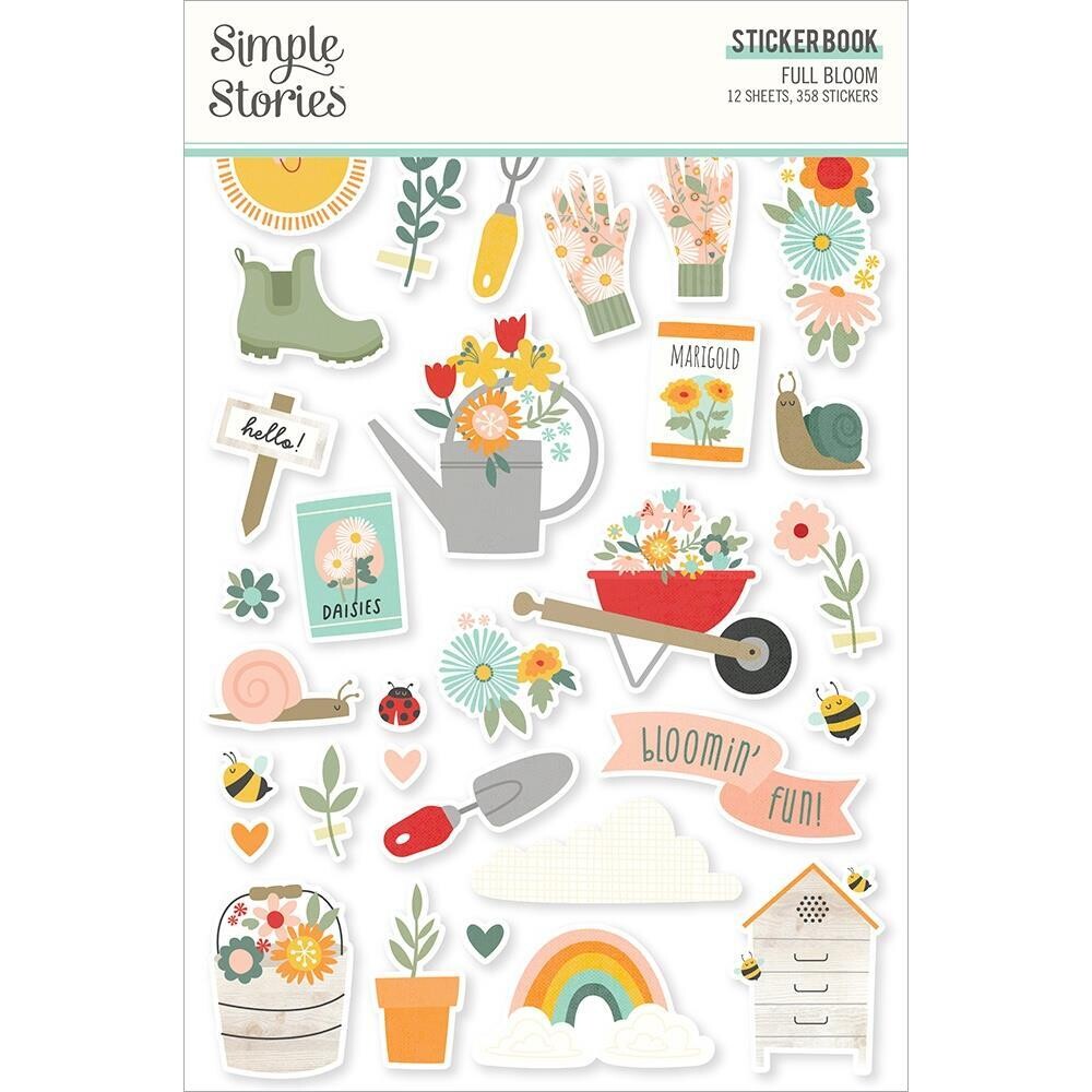 Simple Stories - Full Bloom Collection - Sticker Book - VIG17020