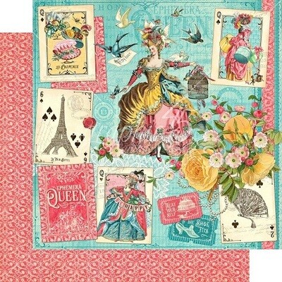 Graphic 45 - Ephemera Queen - 12 x 12  - Collection Pack - G4502104