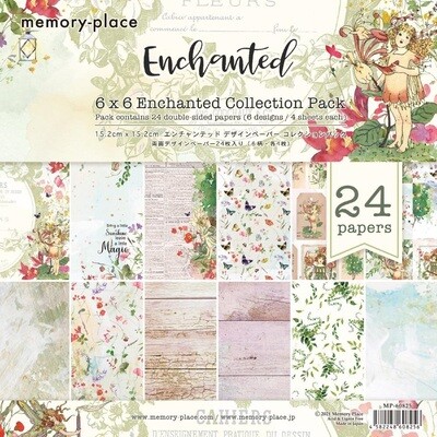 Memory Place - Enchanted Collection Pack - 6"x 6" Paper Pad - MP-60825 - 24 sheets