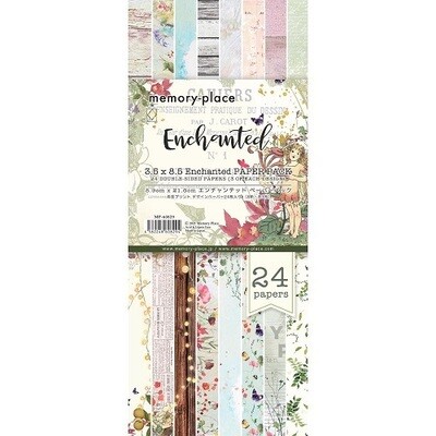 Memory Place - Enchanted Collection Pack -Slimline Paper Pack - MP-60829 - 24 sheets