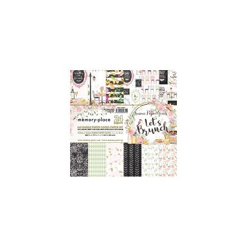 Memory Place - Let's Brunch - 6" x 6" Paper Pack - MP-60872