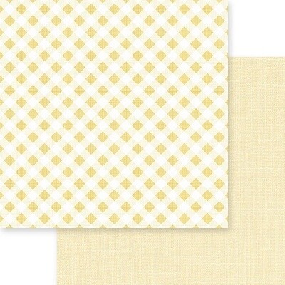 Memory Place - Gingham Love Collection - 12 x 12 Paper Pack - MP-60889 - 12 Sheets 