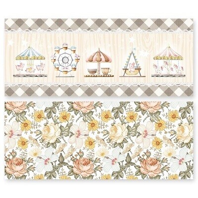 Memory Place - Enjoy The Ride -Slimline Paper Pack - MP-60922 - 24 sheets