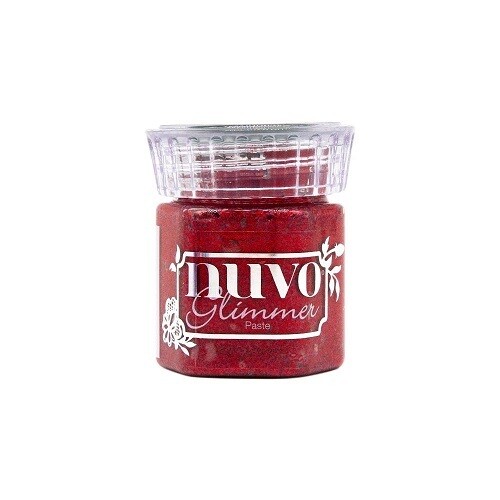 Nuvo - Glimmer Paste - Sceptre Red - 1.7ozs - NPG-1550