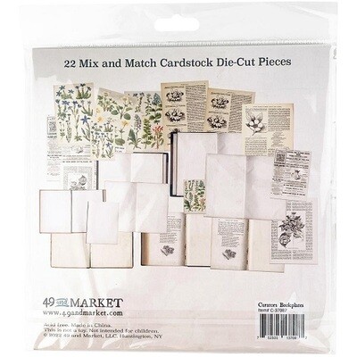 49 &amp; Market - Curators Botanical Collection - Bookplates -  22 pieces  - CB37087