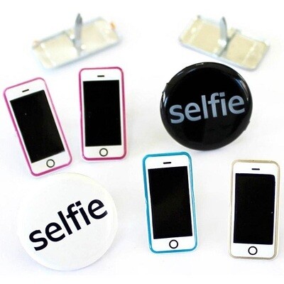 Eyelet Outlet - Brads - Selfies - QBRD2-26 - 12 pieces