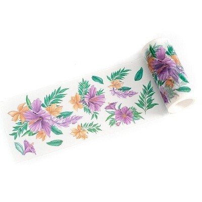 PinkFresh Studio - Washi Tape - Hibiscus - 4" x 11yd - 147222