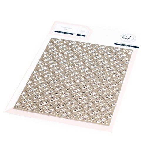 PinkFresh Studio - Cover Plate Die - Floral &amp; Diamond Tiles - 150622