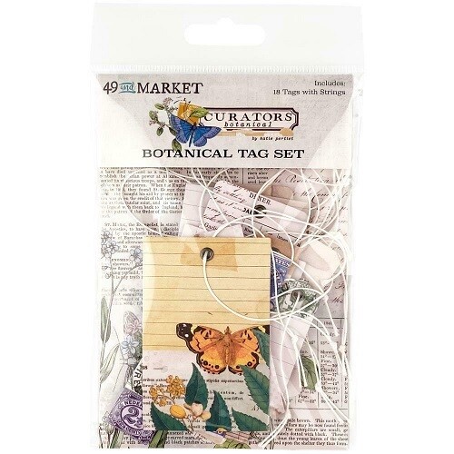 49 &amp; Market - Curators Botanical Collection - Tag Set - CB35823