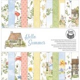 P13 - Hello Summer Collection - 12 x 12 Paper Pack - PHSU08 - 12 Sheets