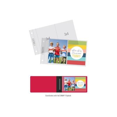 Simple Stories - Sn@p - Flipbook - Pocket Page Refills - 3" x 4" - SS13324