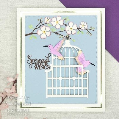 Creative Expressions &amp; Sue Wilson - Necessities Die - Hummingbird - CED23050 - 5 pcs