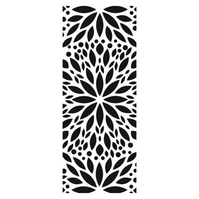 The Crafters Workshop (TCW) - Slimline Stencil - Petal Display - TCW2339