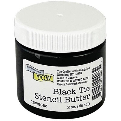 TCW (The Crafters Workshop) - Stencil Butter - Black Tie - TCW9083 - 2 ozs