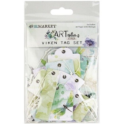 49 & Market - ARToptions Collection - Viken - Tags Set - AOV36899 - 18 Tags