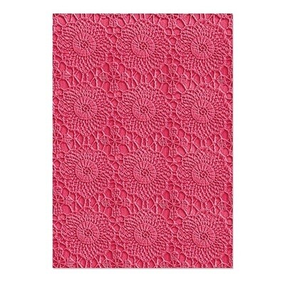 Sizzix - Designed by Eileen Hull - 3D Textured Impressions - Mandala - Embossing Folder - 665915
