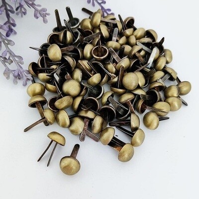 Dress My Craft - Brads - Antique Bronze - MCFA4595 - 20 pcs