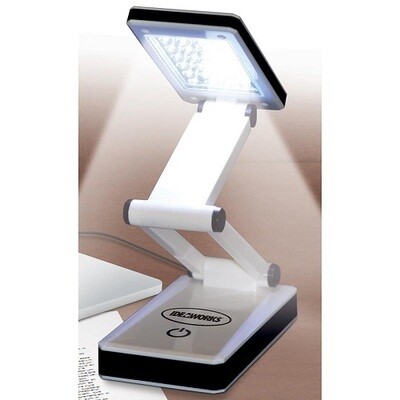 Ideaworks - Super Bright Portable Led Lamp - White - Rechargeable - 24 LED's - JB6921