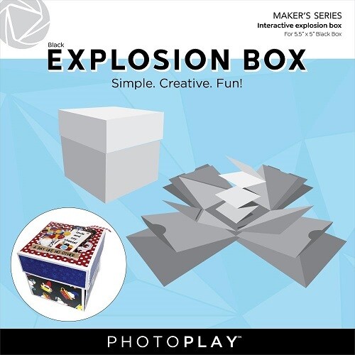 Photoplay - Makers Series - Explosion Box Kit - Black - PPP3451