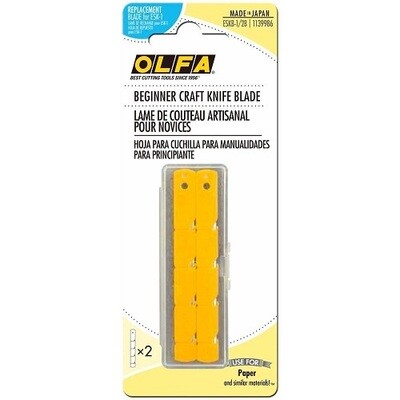 Olfa - ESK-01 Beginner Craft Knife - Replacement Blades - 1139986