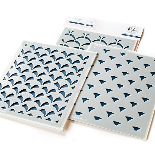 PinkFresh Studio - Geo Arch - Layered Stencil - 154622 - 3 pcs
