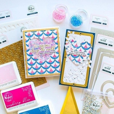 PinkFresh Studio - Geo Arch - Hot Foil Plate - 154722