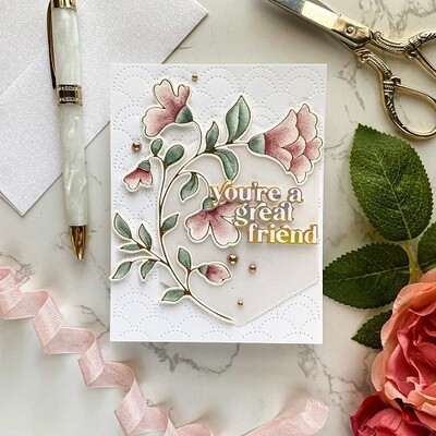 PinkFresh Studio - Scallops - Cover Plate Die - 160822