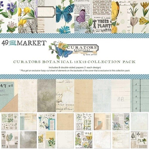 49 & Market - Curators Botanical Collection - 12" x 12" Paper Pack - CB35762