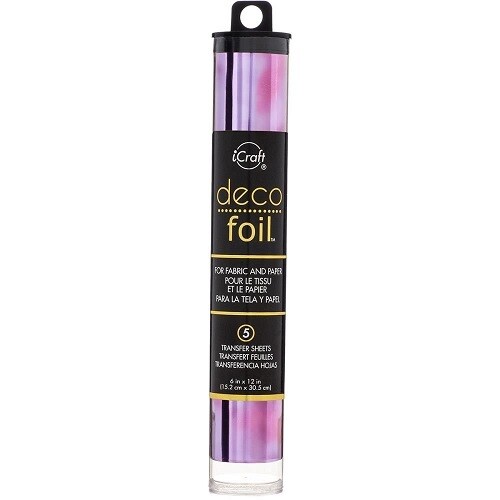 iCraft - Deco Foils - By Therm O Web - Amethyst Watercolour - 6&quot; x 12&quot; - 53115