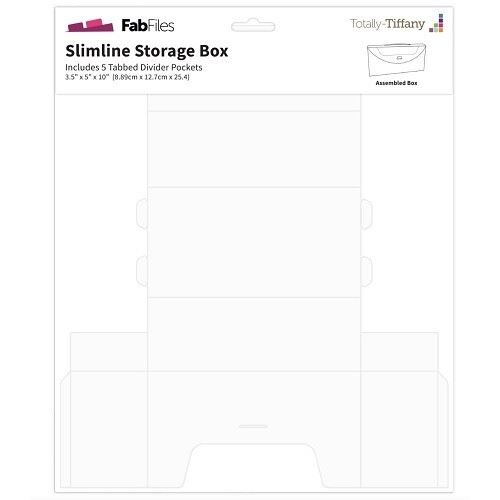 Totally Tiffany - Fab Files - Slimline Storage Box - TT-FF-SLM-SB