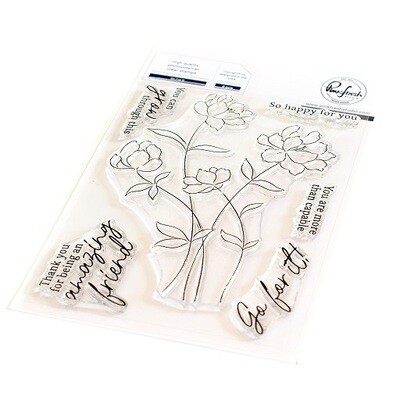 PinkFresh Studio - Clear Stamp - Go For It - 4&quot; x 6&quot; - 161222