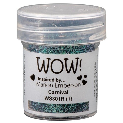 WOW Embossing Glitter Powder - Carnival - WS301R - 15ml / 1.oz