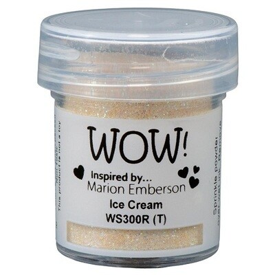 WOW Embossing Glitter Powder - Ice Cream - WS300R - 15ml / 1.oz