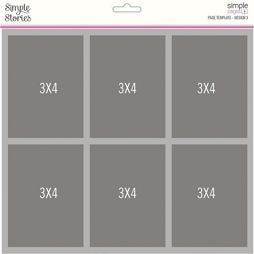 Simple Stories - Simple Pages - #3 Templates -SPT15829