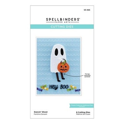 Spellbinders Paper Arts - Cutting Die - Halloween - Dancin" Ghost - S3-465