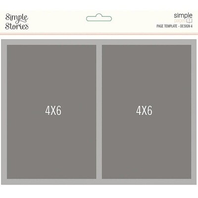 Simple Stories - Simple Pages - #4 Templates -SPT15830