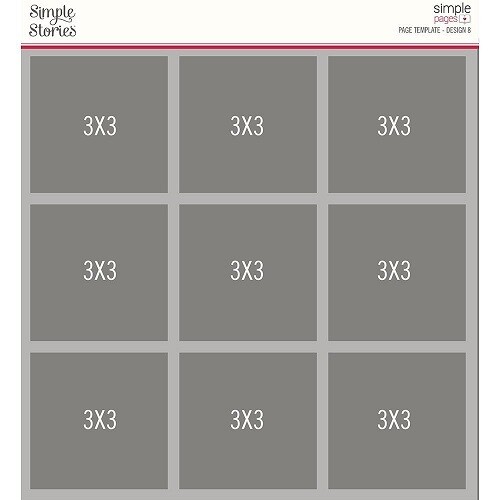 Simple Stories - Simple Pages - #9 Templates -SPT15967