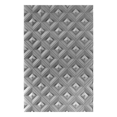 Spellbinders Paper Arts - 3D Embossing Folder - Bevelled Diamonds - 5.5" x 8.5" - E3D033