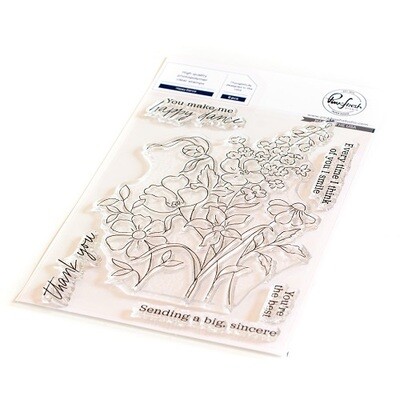 PinkFresh Studio - Clear Stamp - Happy Dance - 4&quot; x 6&quot; - 168222