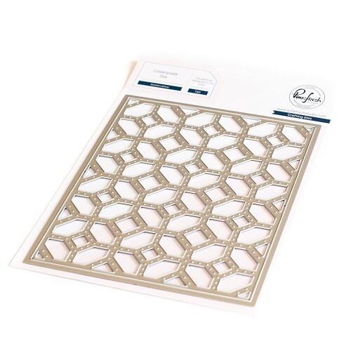 PinkFresh Studio - Cover Plate Die - Dotted Lattice - 169322