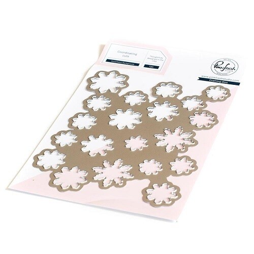 PinkFresh Studio - Snowflakes Background - Die - 176322
