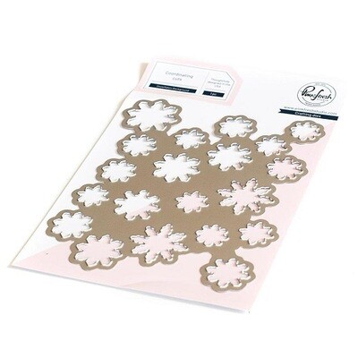 PinkFresh Studio - Snowflakes Background - Die - 176322