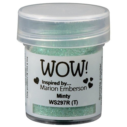 WOW Embossing Glitter Powder - Minty - WS297R - 15ml / 1.oz