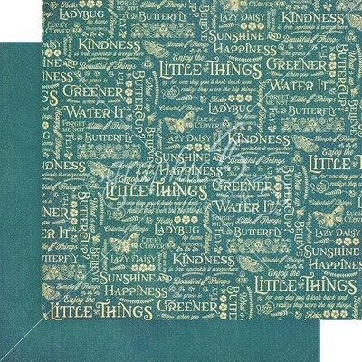 Graphic 45 - Little Things Collection - Patterns &amp; Solids paper Pack - G4502528
